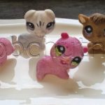 marcipánové figurky zvířátka LPS