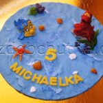 marcipanové figurky moře Sebastian