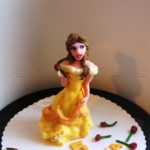 marcipanová figurka na dort princezna Bella