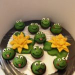 marcipanové figurky na dort veselé žáby